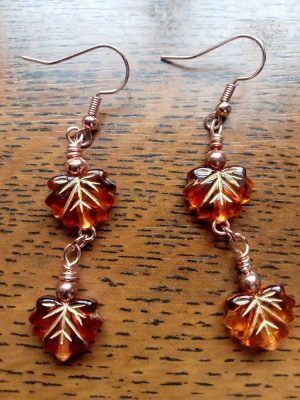 Maple Leaf earrings